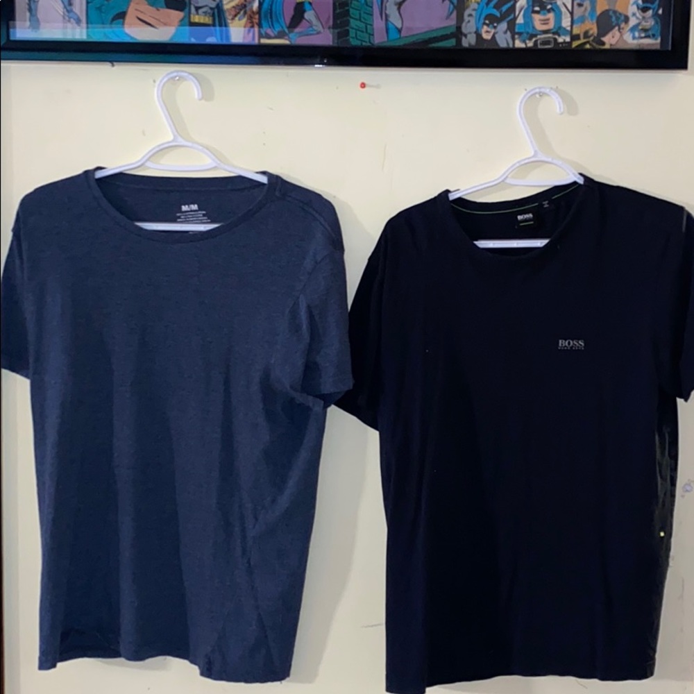 Two medium shirts, HUGO BOSS